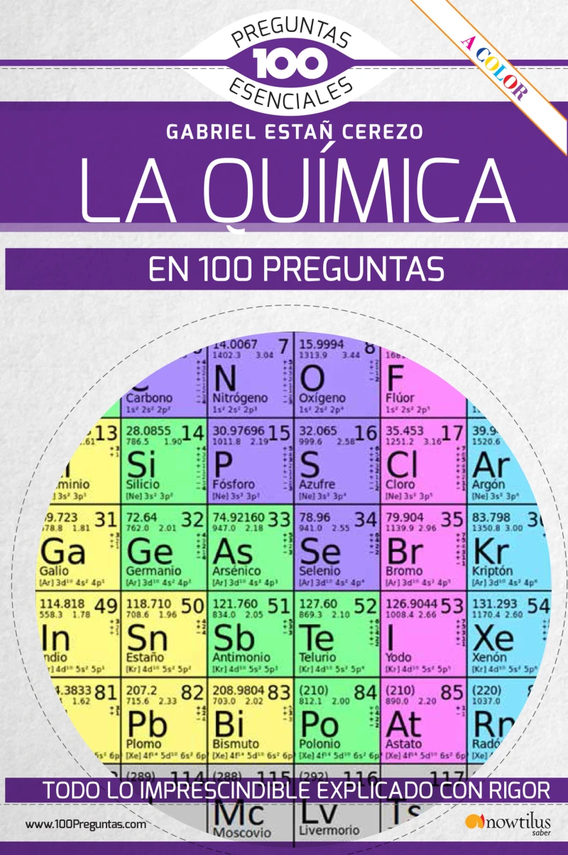 Portada: La química en 100 preguntas