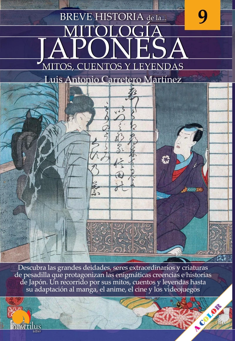 Portada: Breve historia de la mitología japonesa
