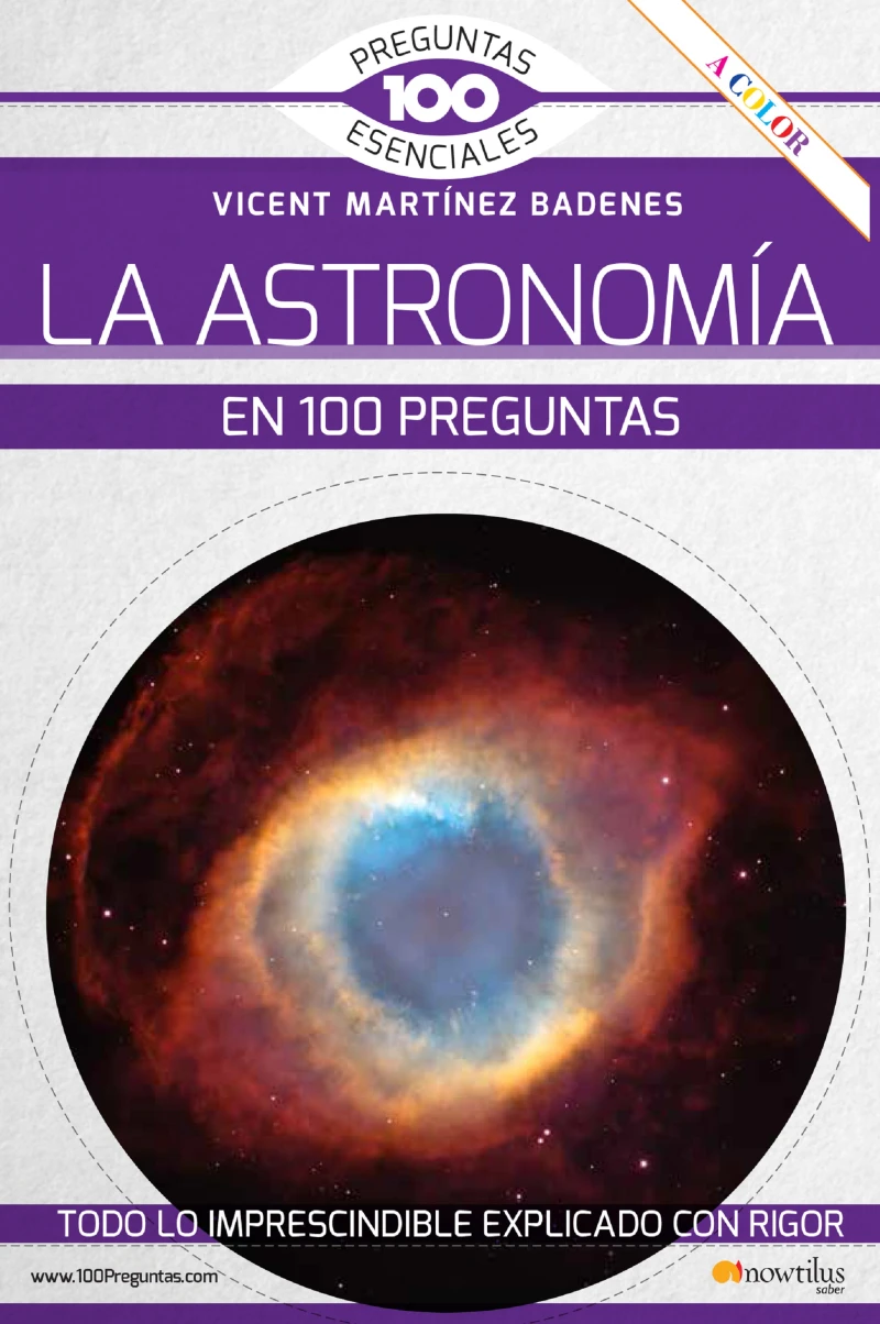 Portada: La astronomía en 100 preguntas
