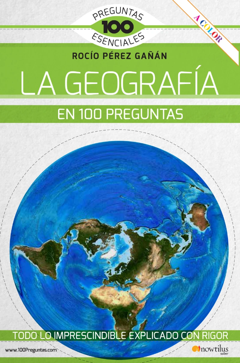 Portada: La geografía en 100 preguntas