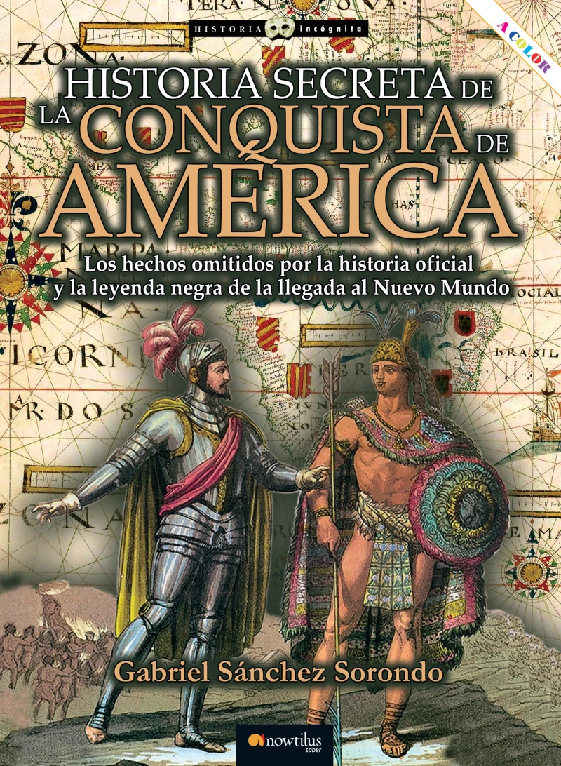 Portada: Historia secreta de la conquista de América