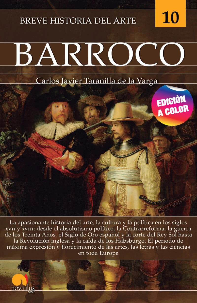 Portada: Breve historia del Barroco - Edición a color