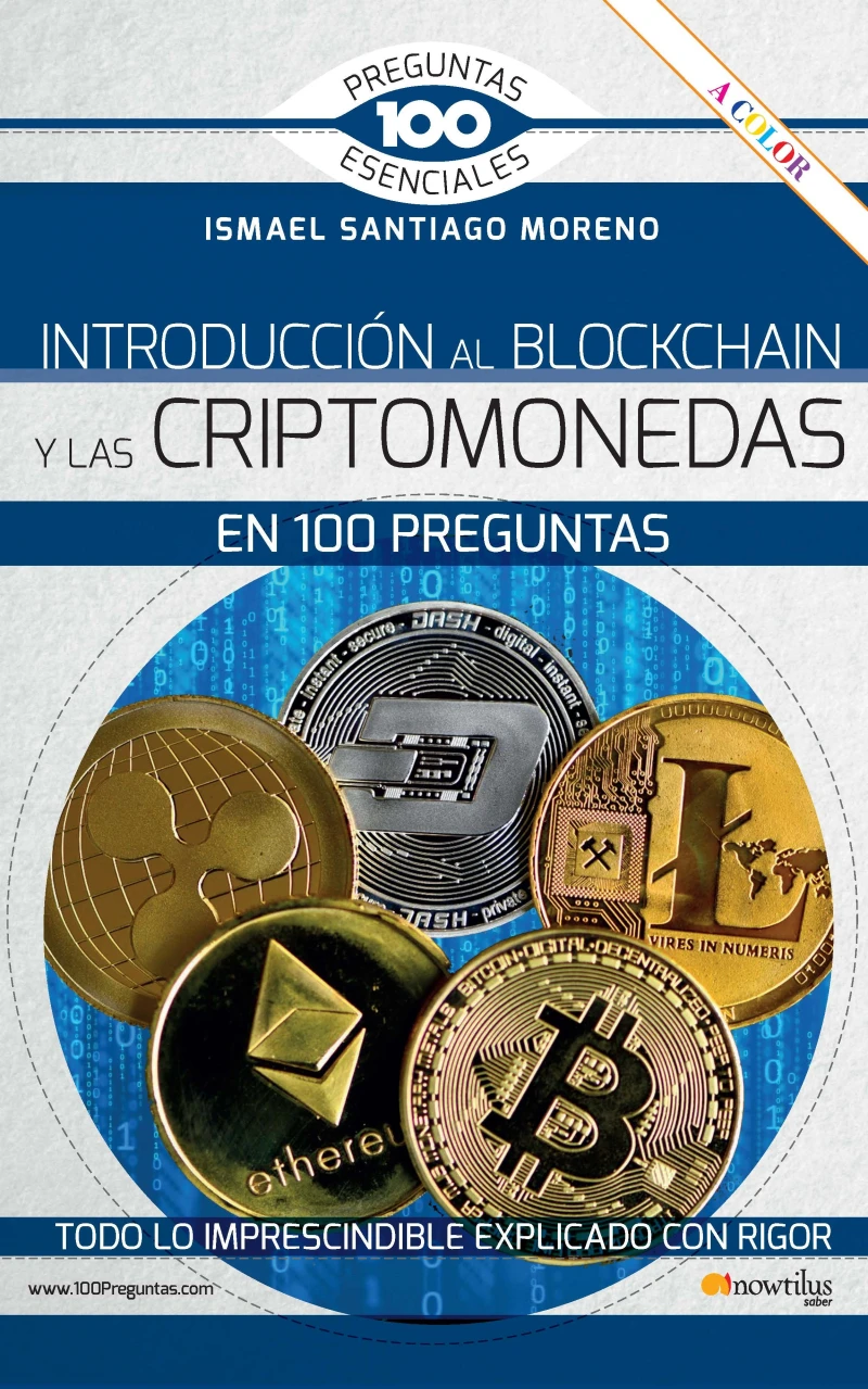 Portada: Introducción al blockchain y criptomonedas en 100 preguntas