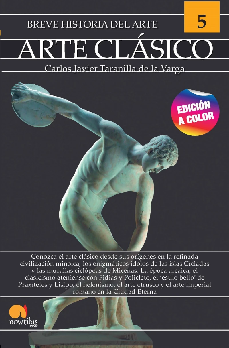 Portada: Breve historia del arte clásico