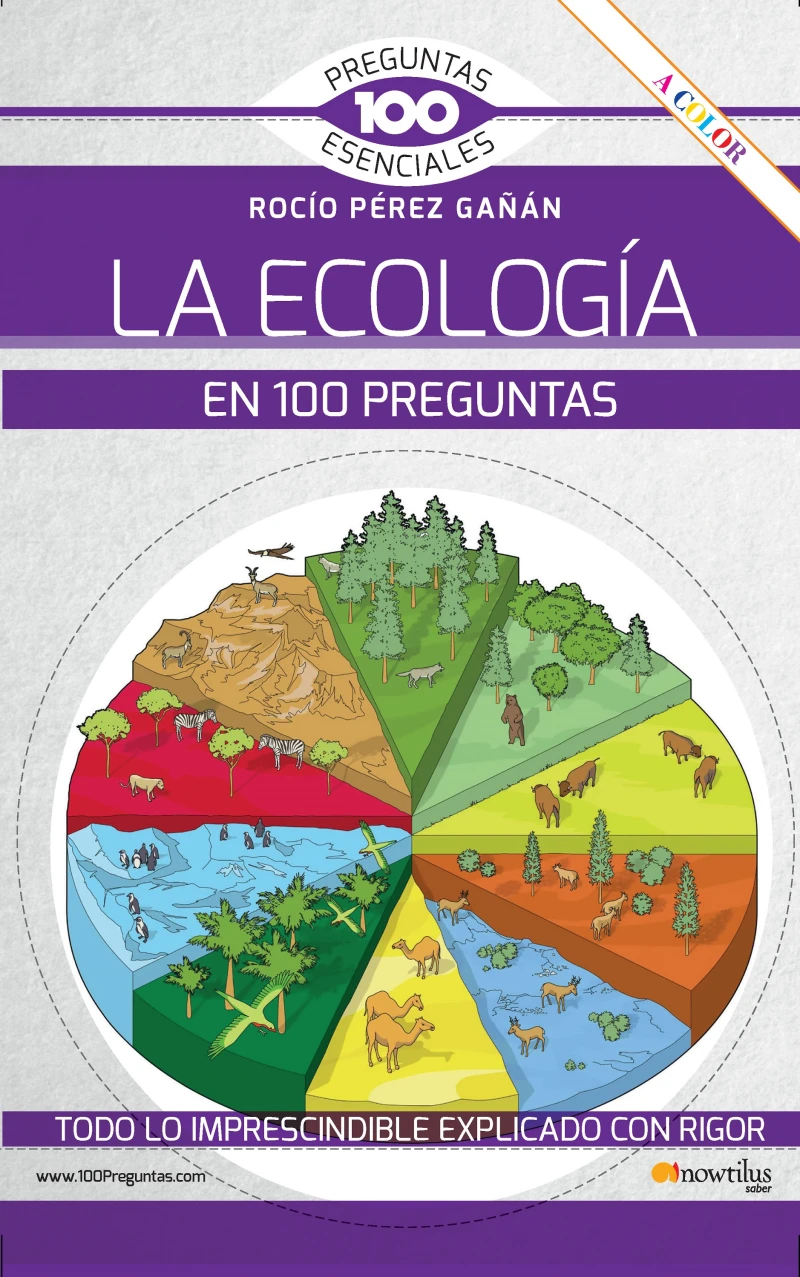 Portada: La ecología en 100 preguntas