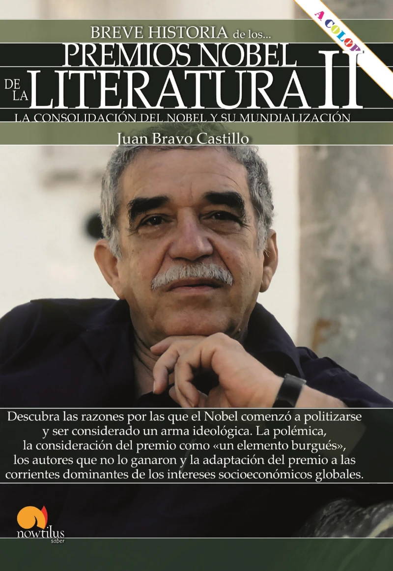 Portada: Breve historia de los Premio Nobel de Literatura II
