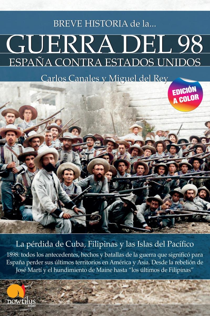 Portada: Breve historia de la Guerra del 98 N.E. color