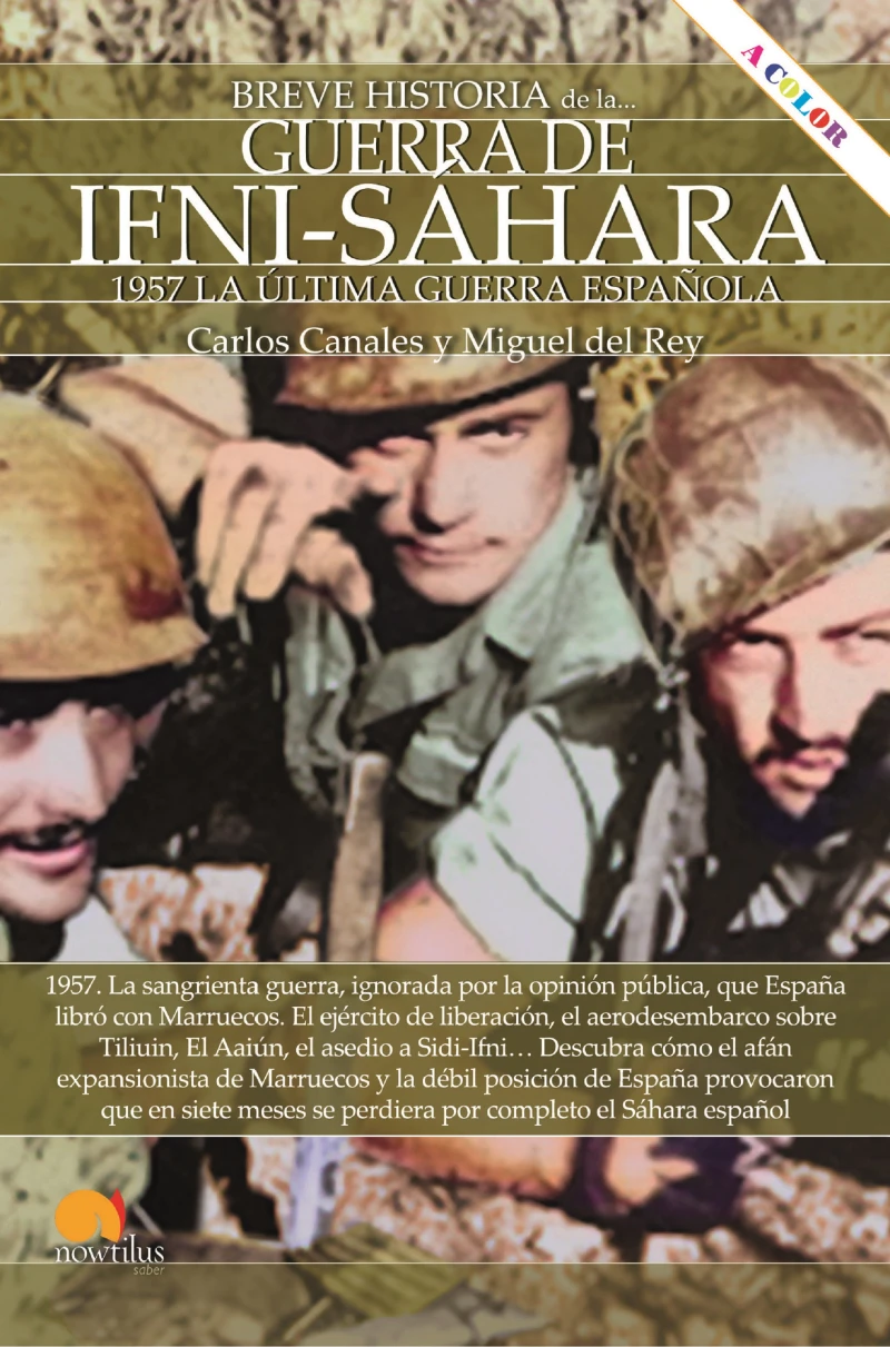 Portada: Breve historia de la Guerra de Ifni-Sáhara N.E. color