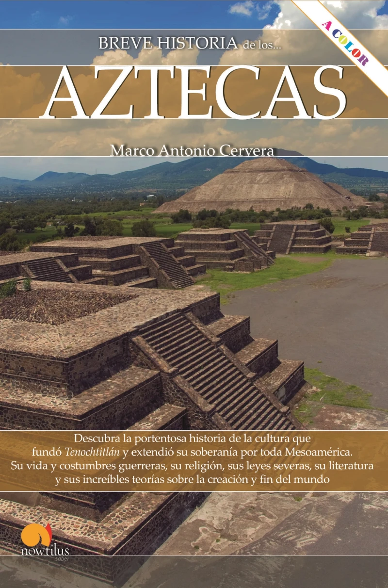 Portada: Breve historia de los aztecas N.E. color