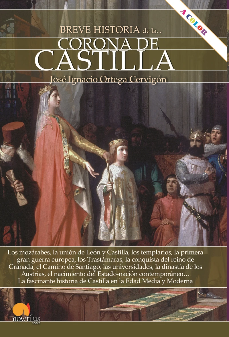 Portada: Breve historia de la Corona de Castilla N.E. color