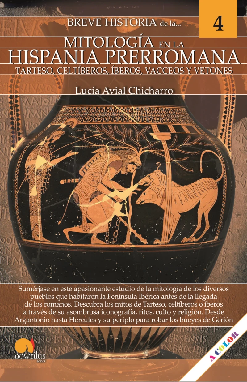 Portada: Breve historia de la mitología en la Hispania Prerromana