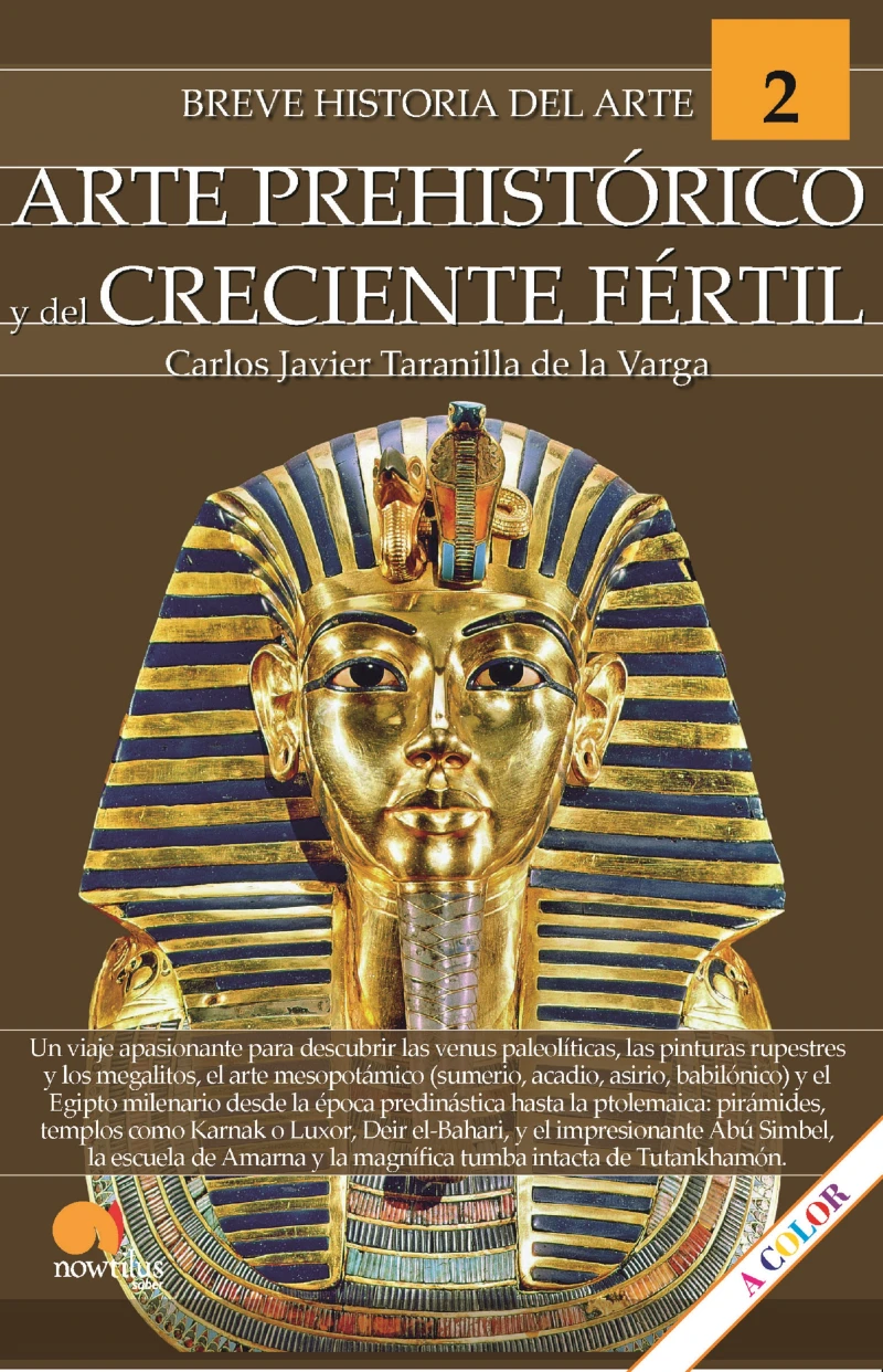 Portada: Breve historia del arte prehistórico y del creciente fértil
