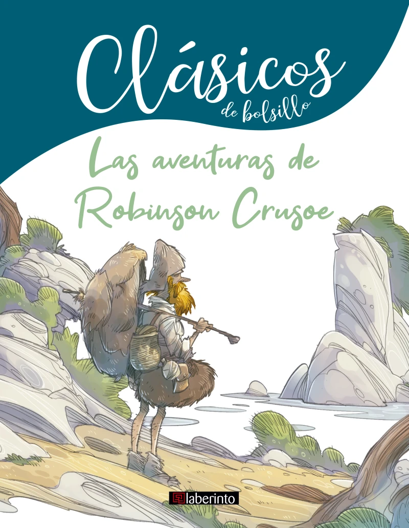 Portada: Las aventuras de Robinson Crusoe