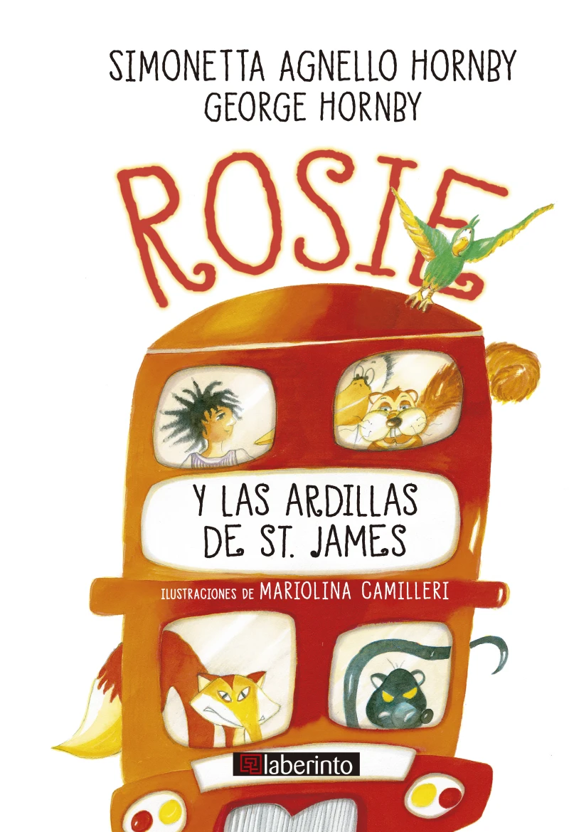 Portada: Rosie y las ardillas de St. James