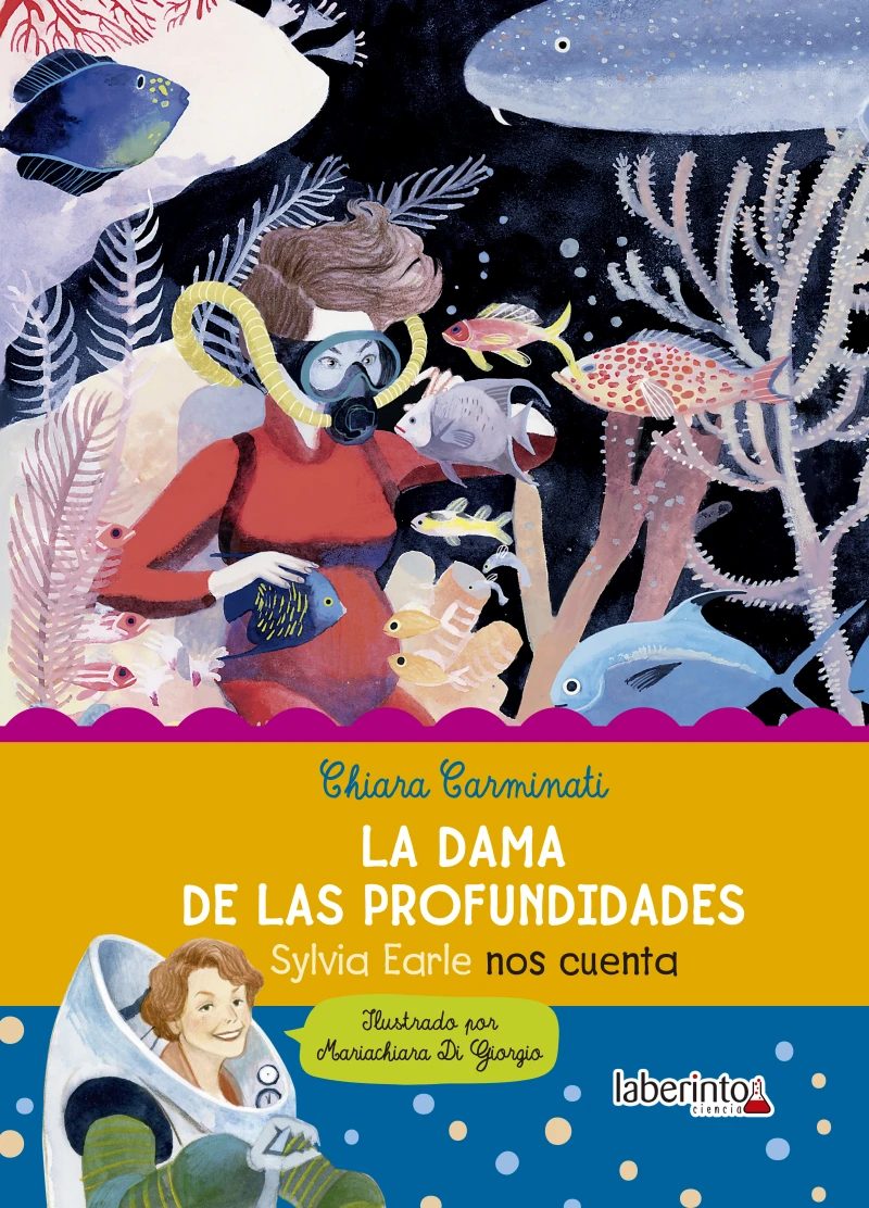 Portada: La dama de las profundidades