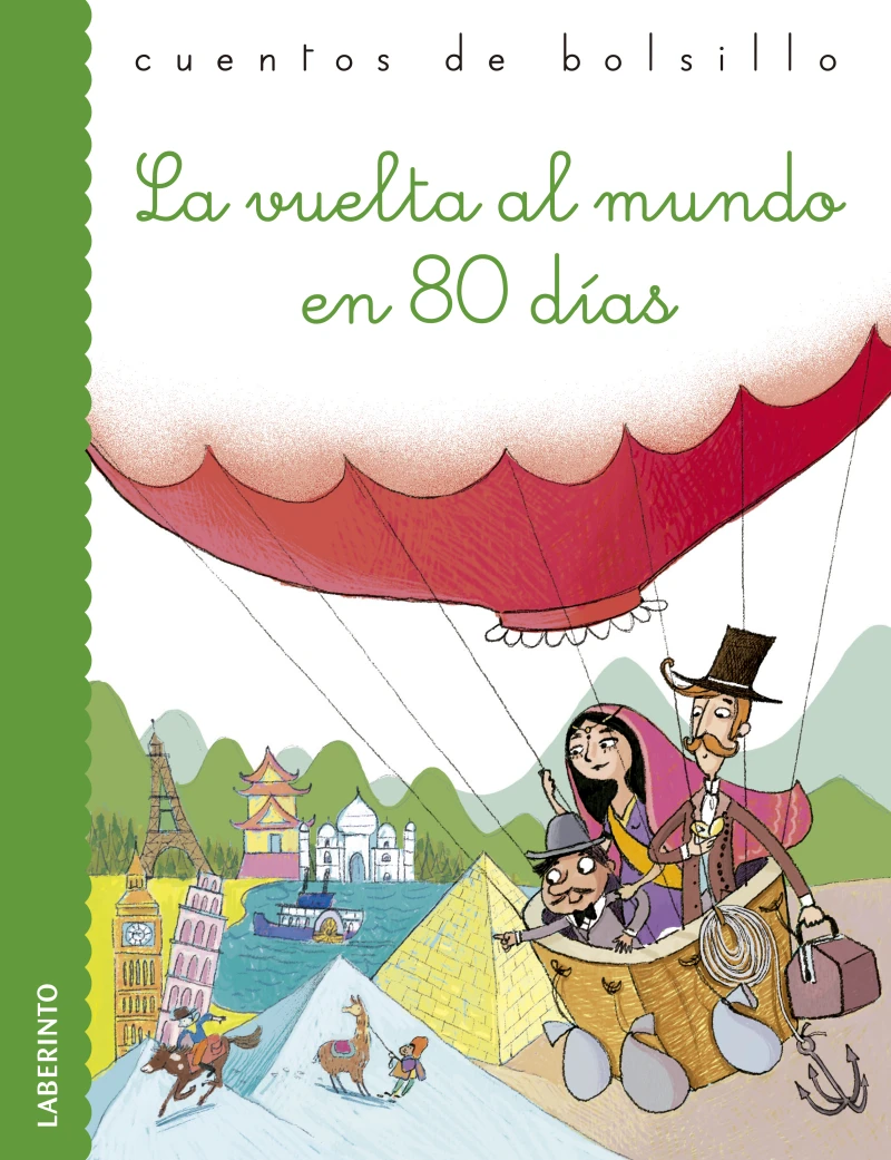 Portada: La vuelta al mundo en 80 días