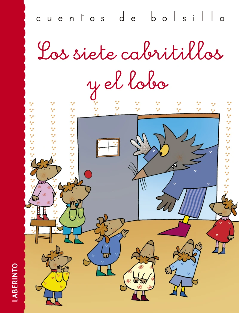 Portada: Los siete cabritillos y el lobo