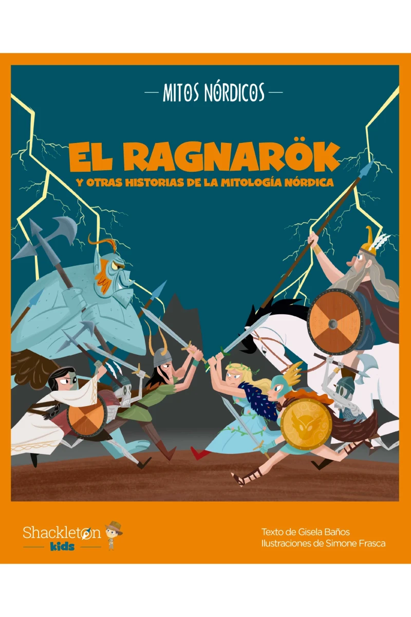 Portada: El Ragnarök y otras historias de la mitología nórdica