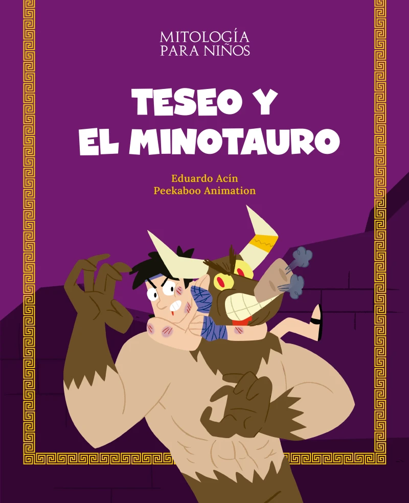 Portada: Teseo y el minotauro