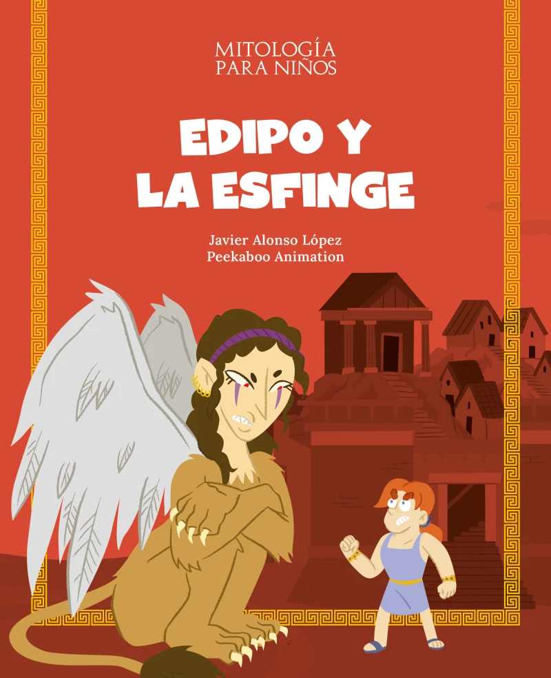 Portada: Edipo y la Esfinge