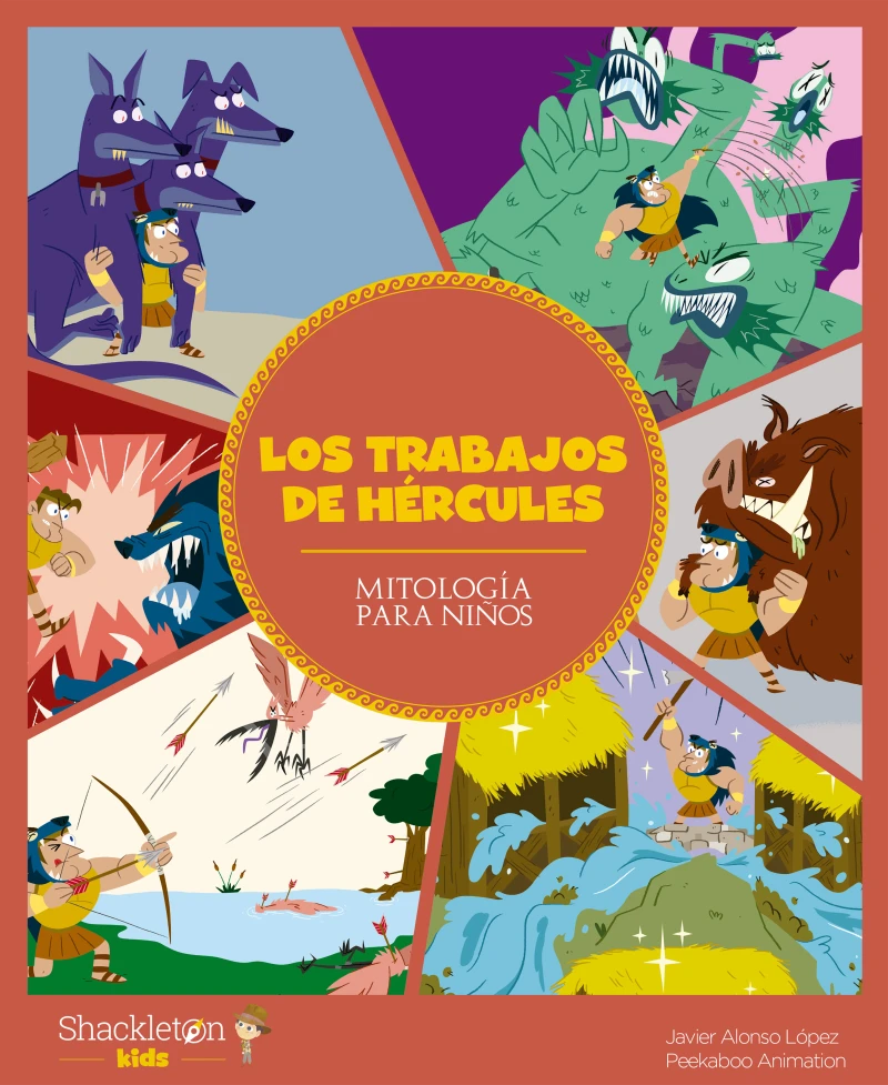 Portada: Los trabajos de Hércules