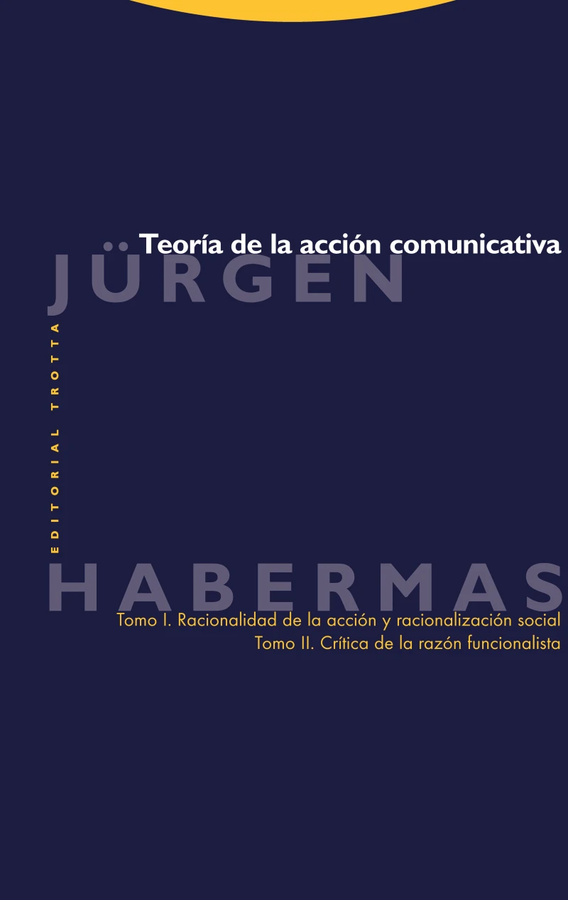 Portada: Teoría de la acción comunicativa