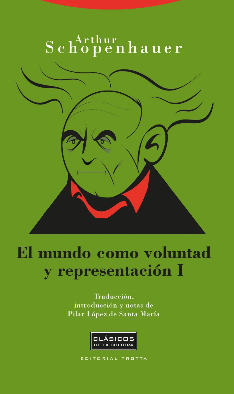 Portada: El mundo como voluntad y representación I