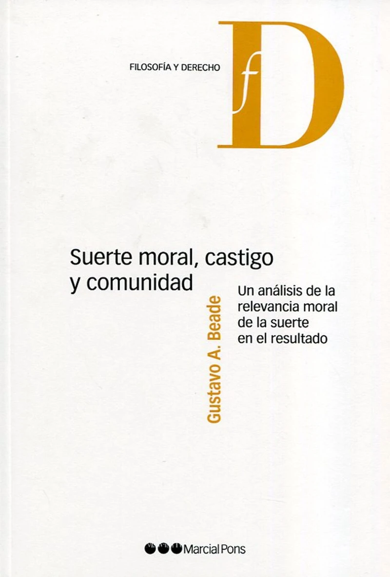 Portada: Suerte moral, castigo y comunidad