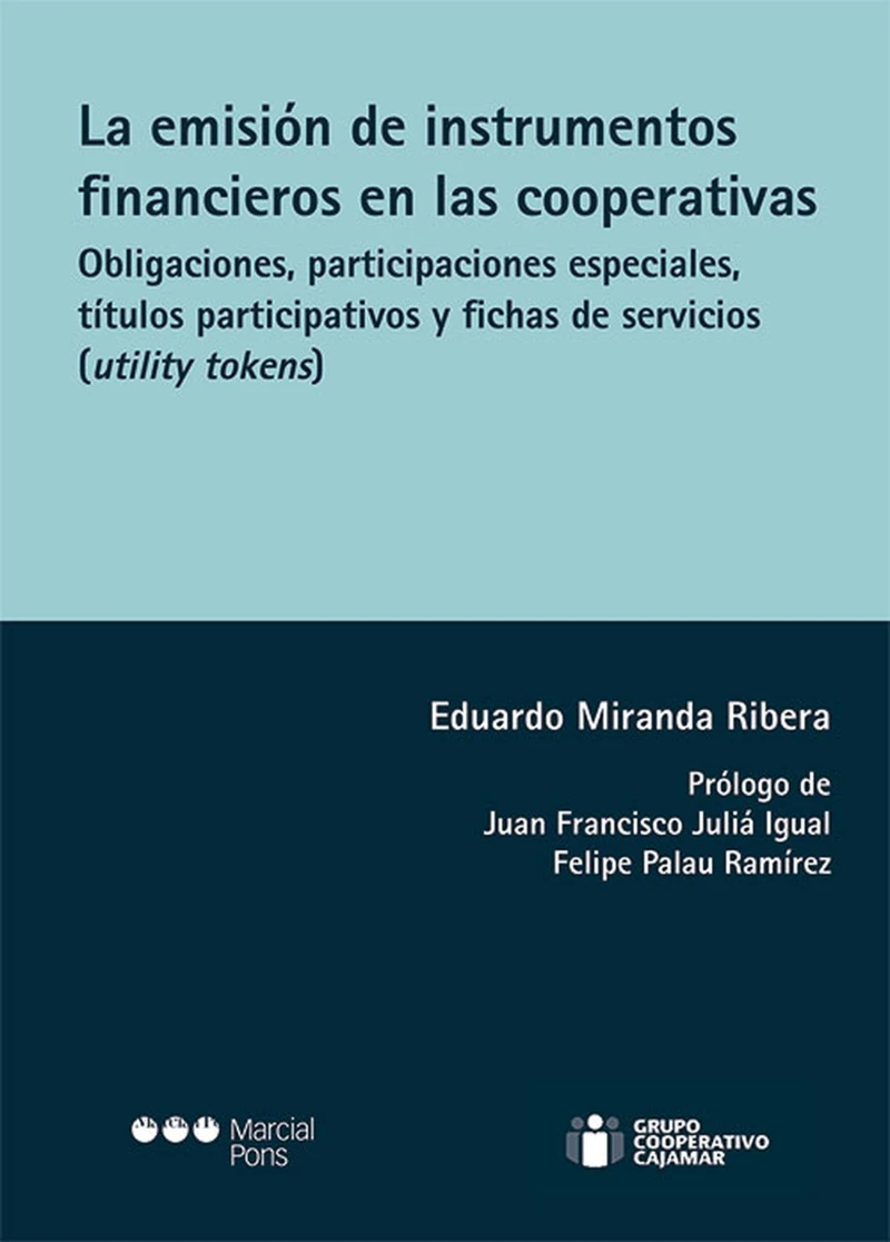 Portada: La emisión de instrumentos financieros en las cooperativas