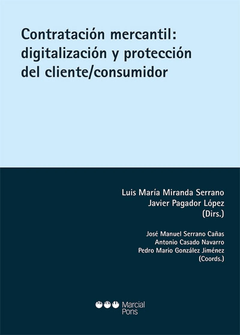 Portada: Contratación mercantil