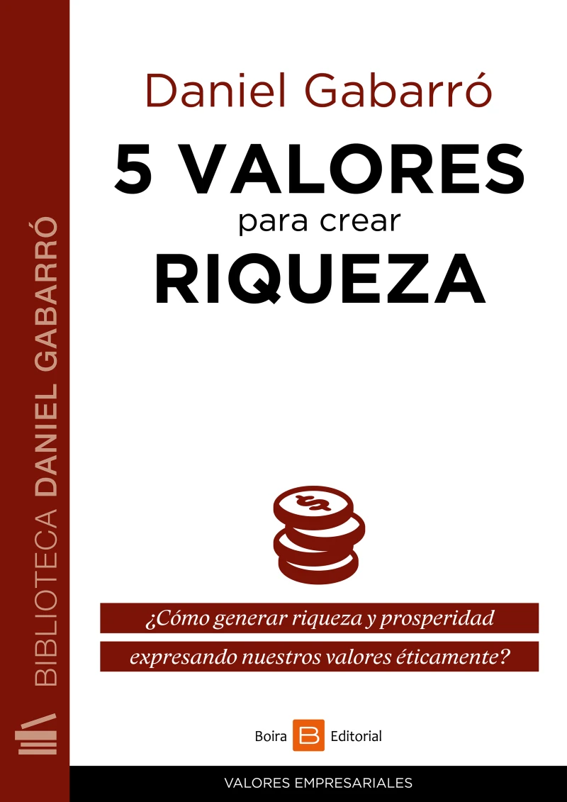 Portada: 5 valores para crear riqueza