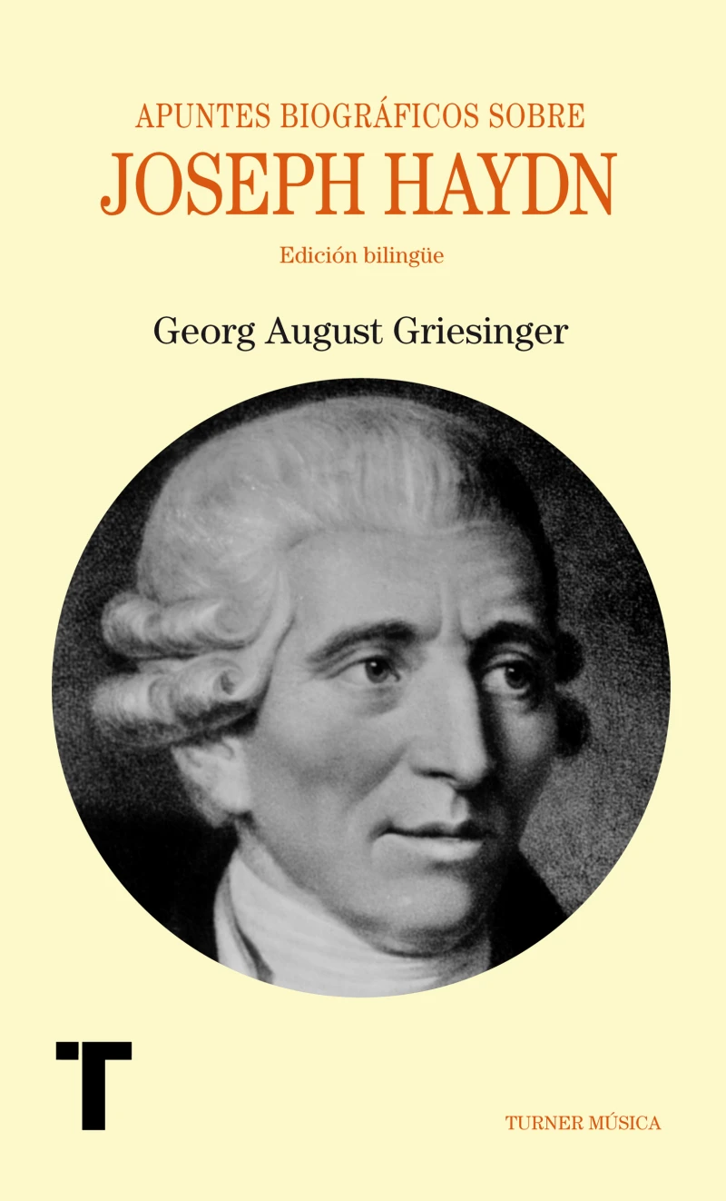 Portada: Apuntes biográficos sobre Joseph Haydn