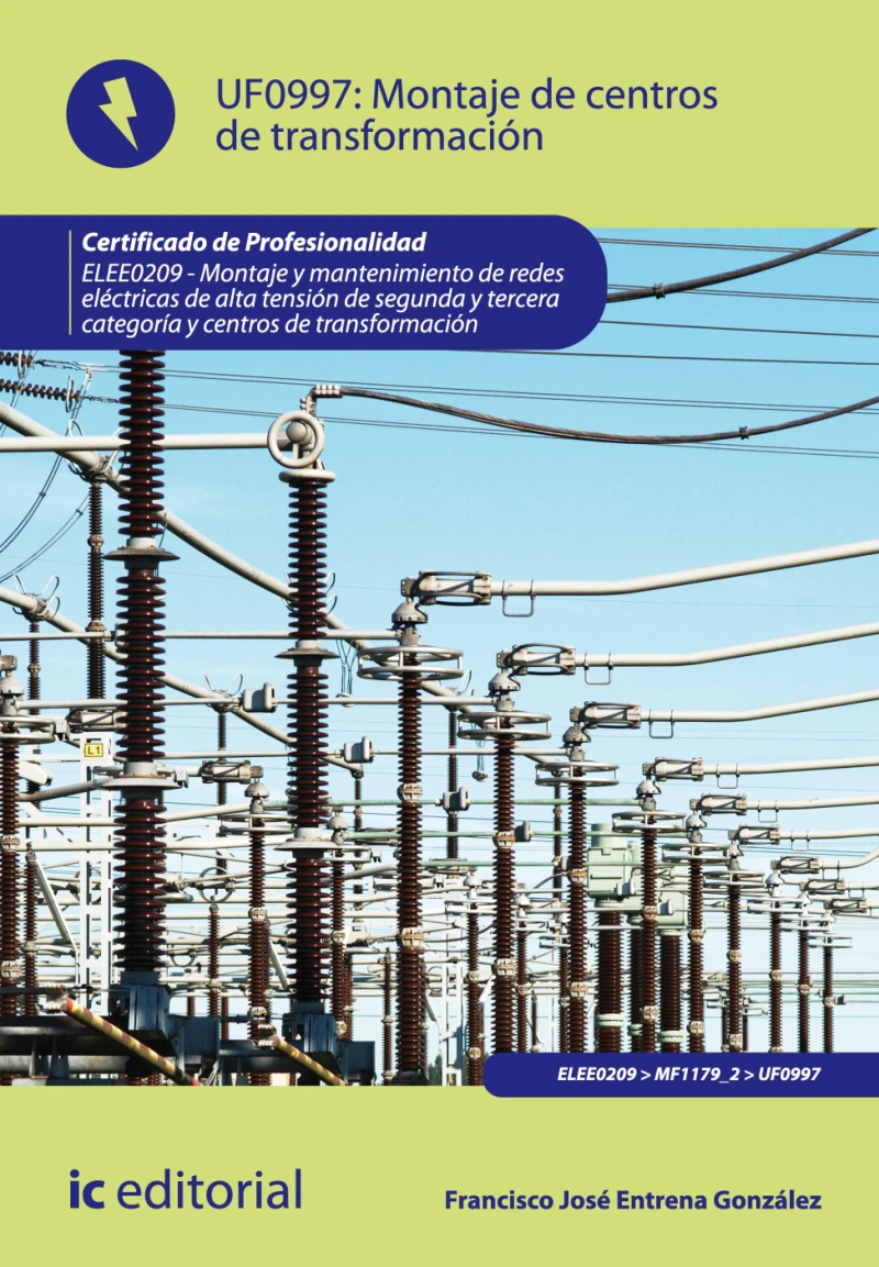 Portada: Montaje de centros de transformación. ELEE0209