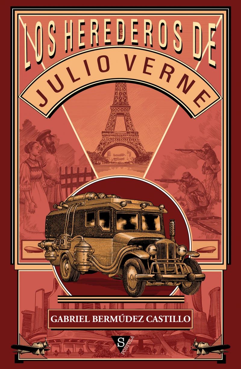 Portada: Los herederos de Julio Verne