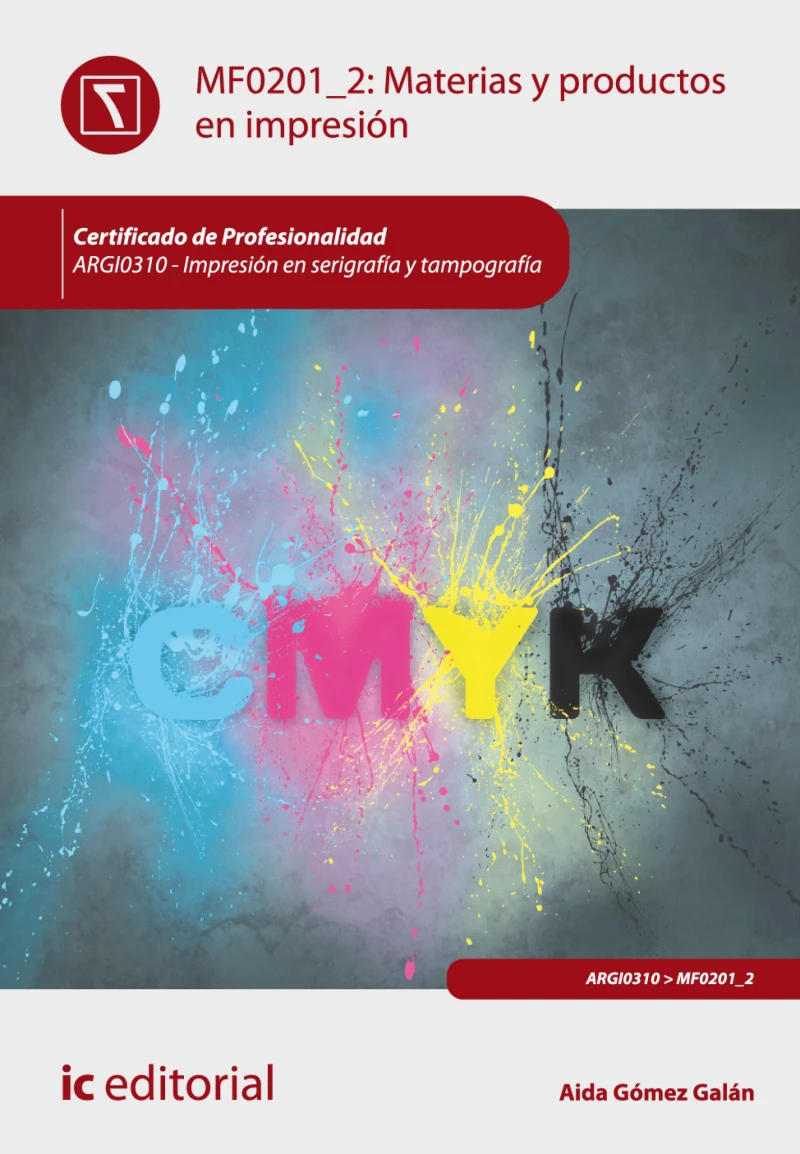 Portada: Materias y productos en impresión. ARGI0310