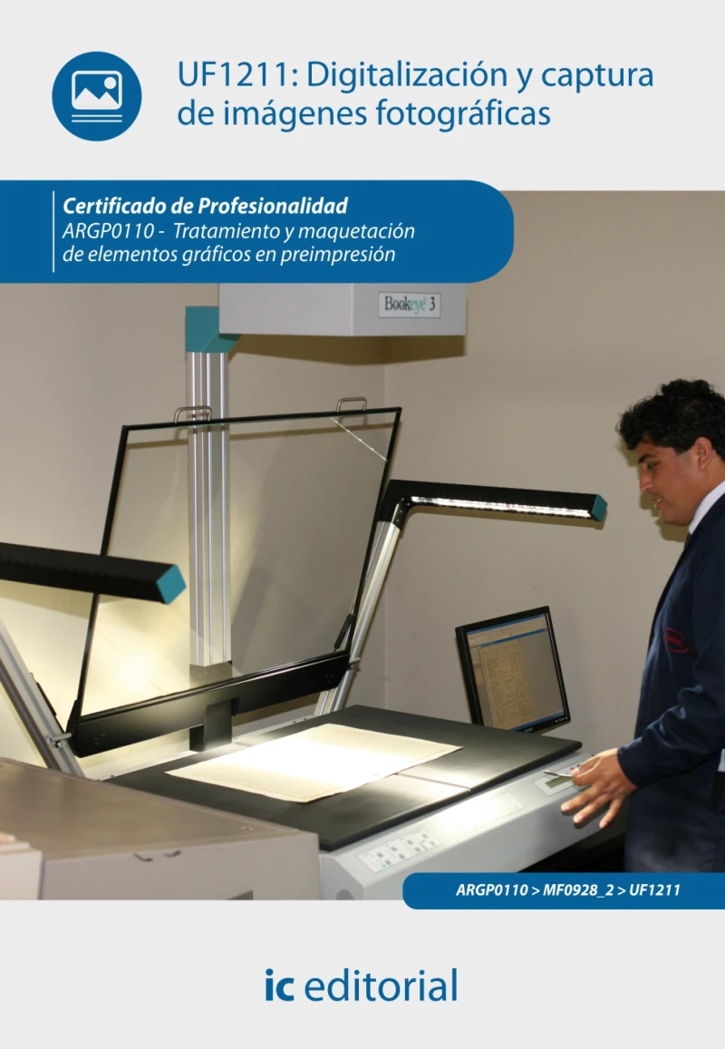 Portada: Digitalización y captura de imágenes fotográficas. ARPG0110