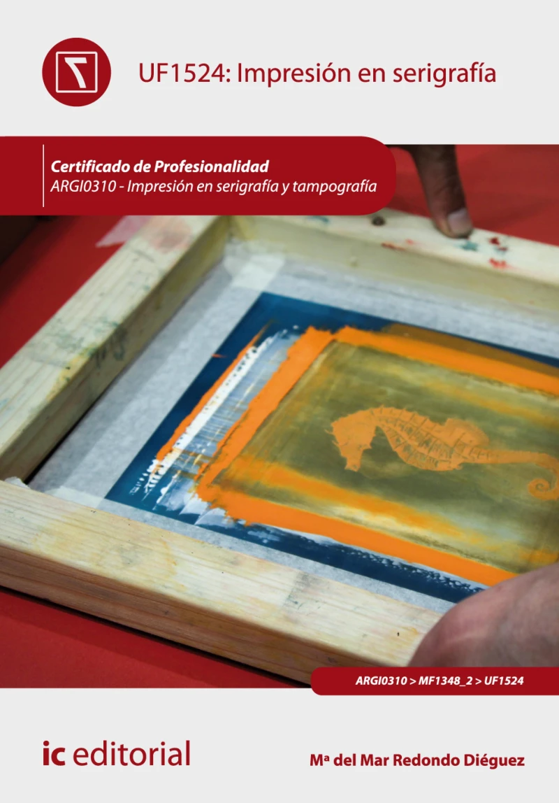 Portada: Impresión en serigrafía. ARGI0310