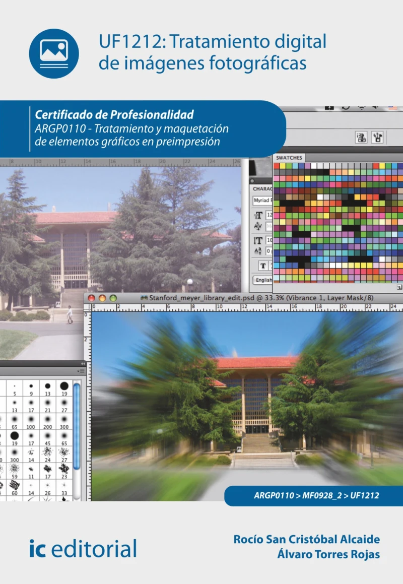 Portada: Tratamiento digital de imágenes fotográficas. ARGP0110