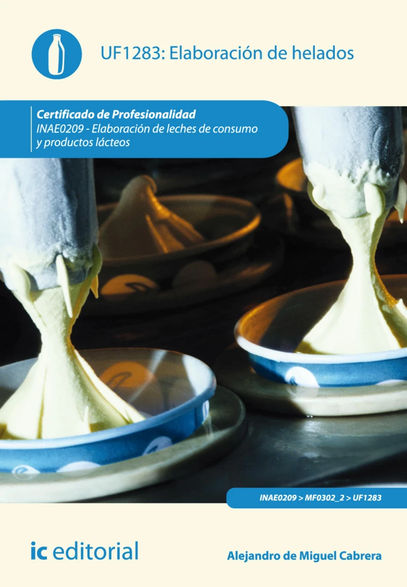 Portada: Elaboración de helados. INAE0209