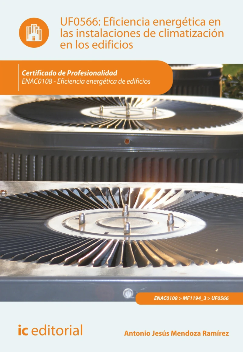 Portada: Eficiencia energética en las instalaciones de climatización en los edificios. ENAC0108