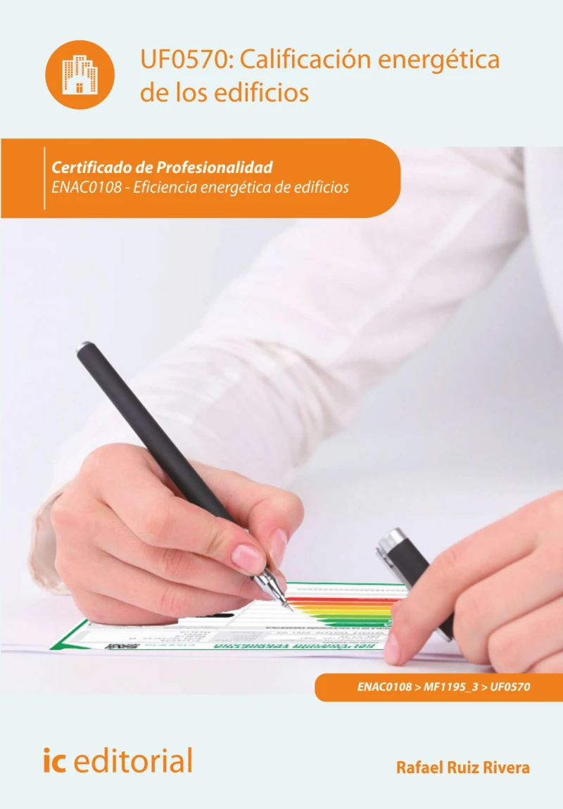Portada: Calificación energética de los edificios. ENAC0108