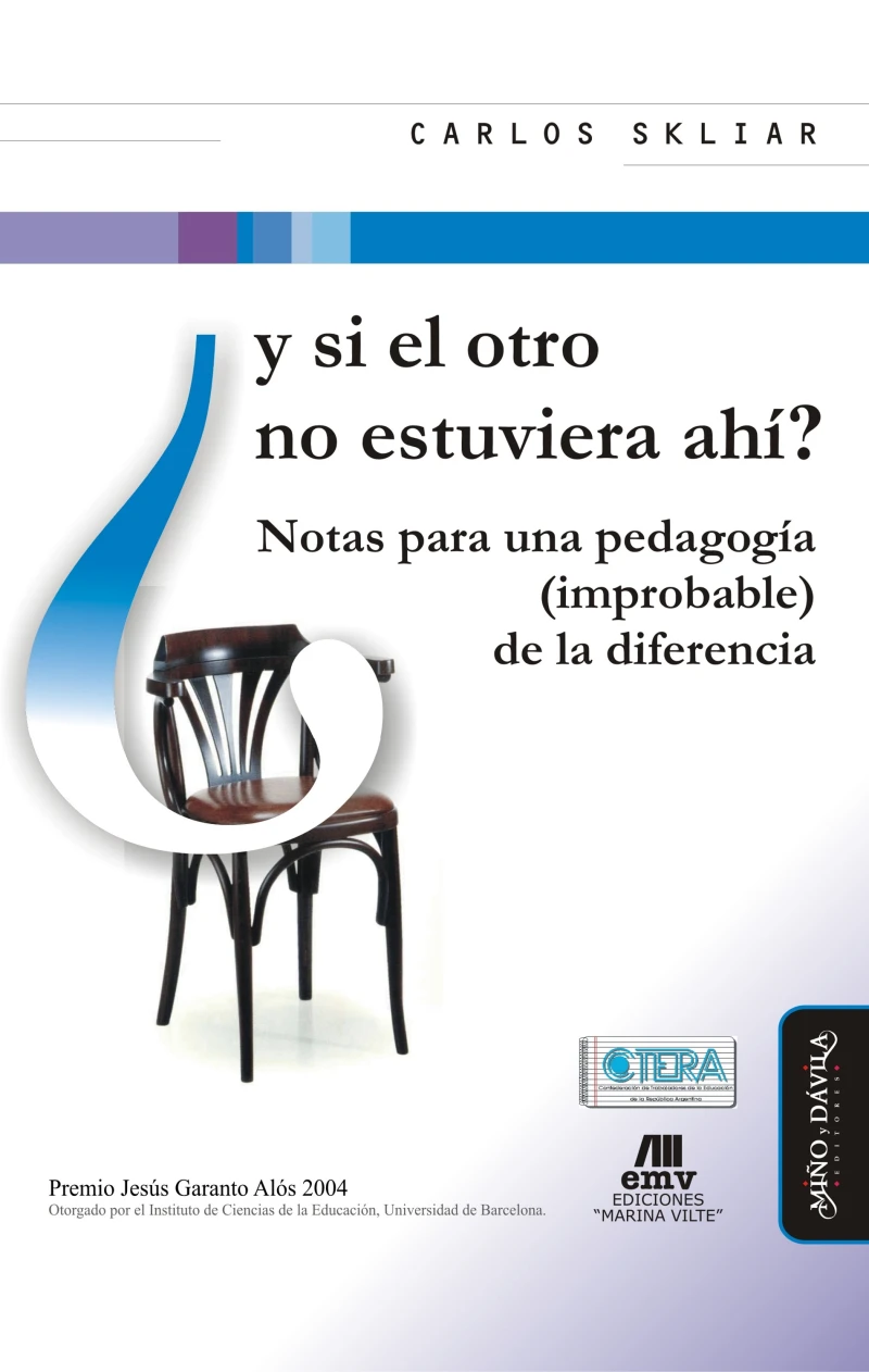 Portada: Y si el otro no estuviera ahí?