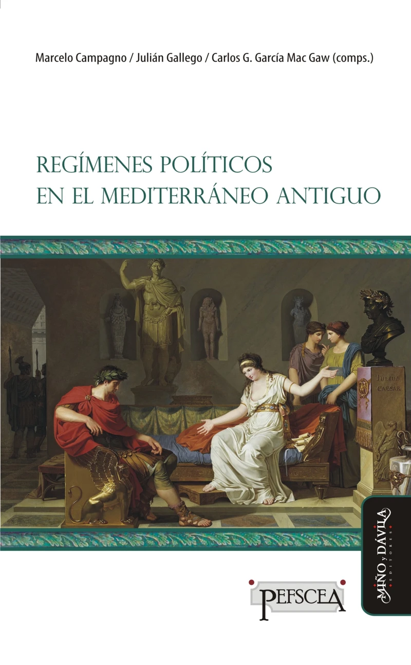 Portada: Regímenes políticos en el Mediterráneo antiguo