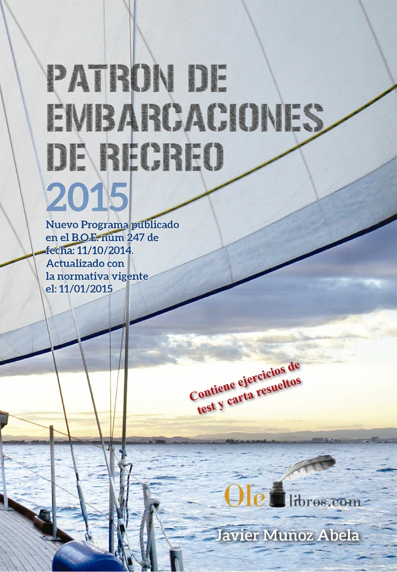 Portada: Patrón de embarcaciones de recreo PER