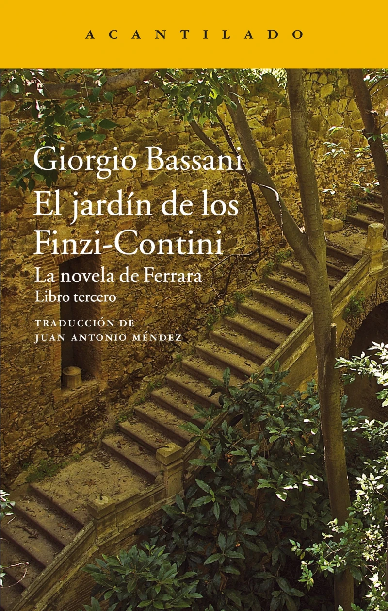 Portada: El jardín de los Finzi-Contini