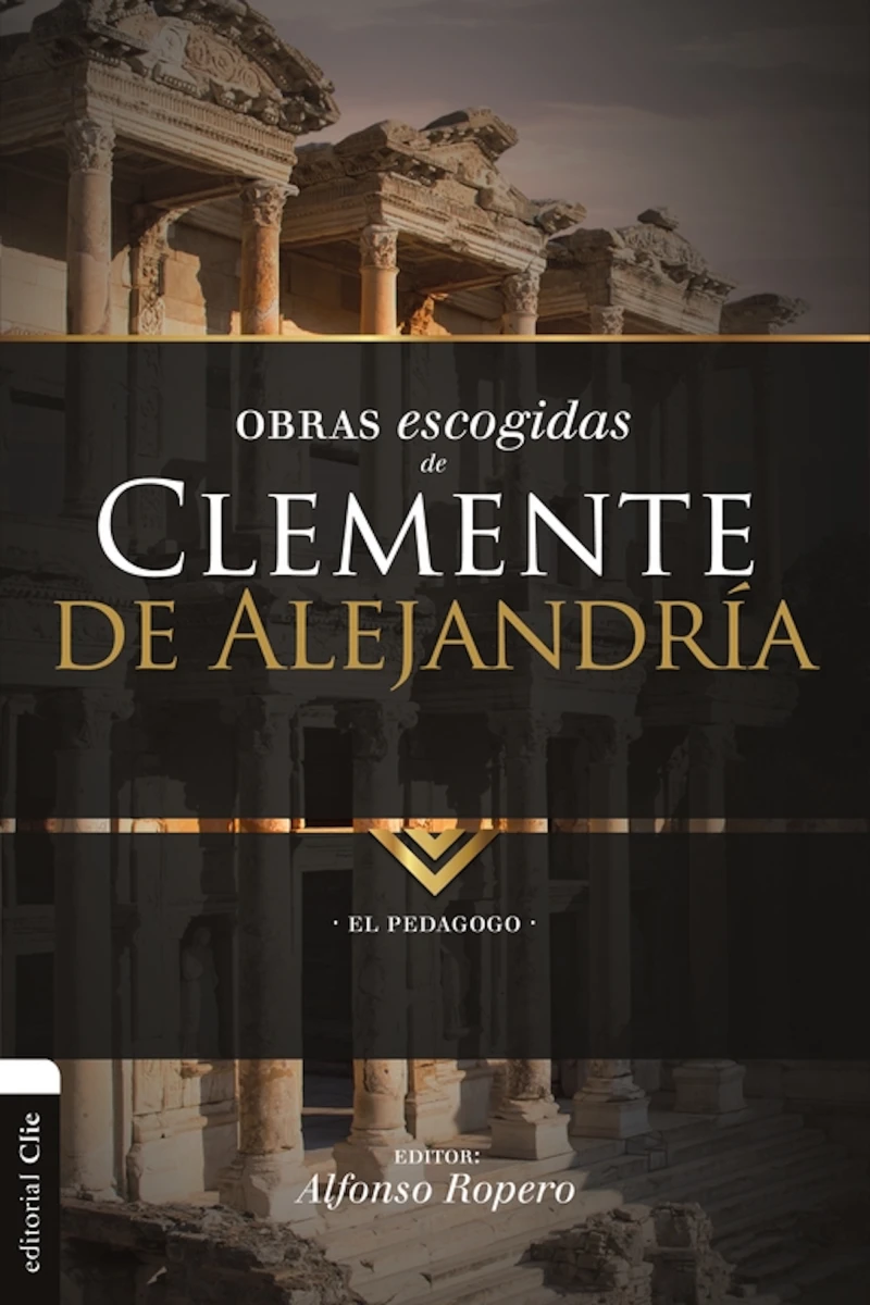 Portada: Obras Escogidas de Clemente de Alejandría