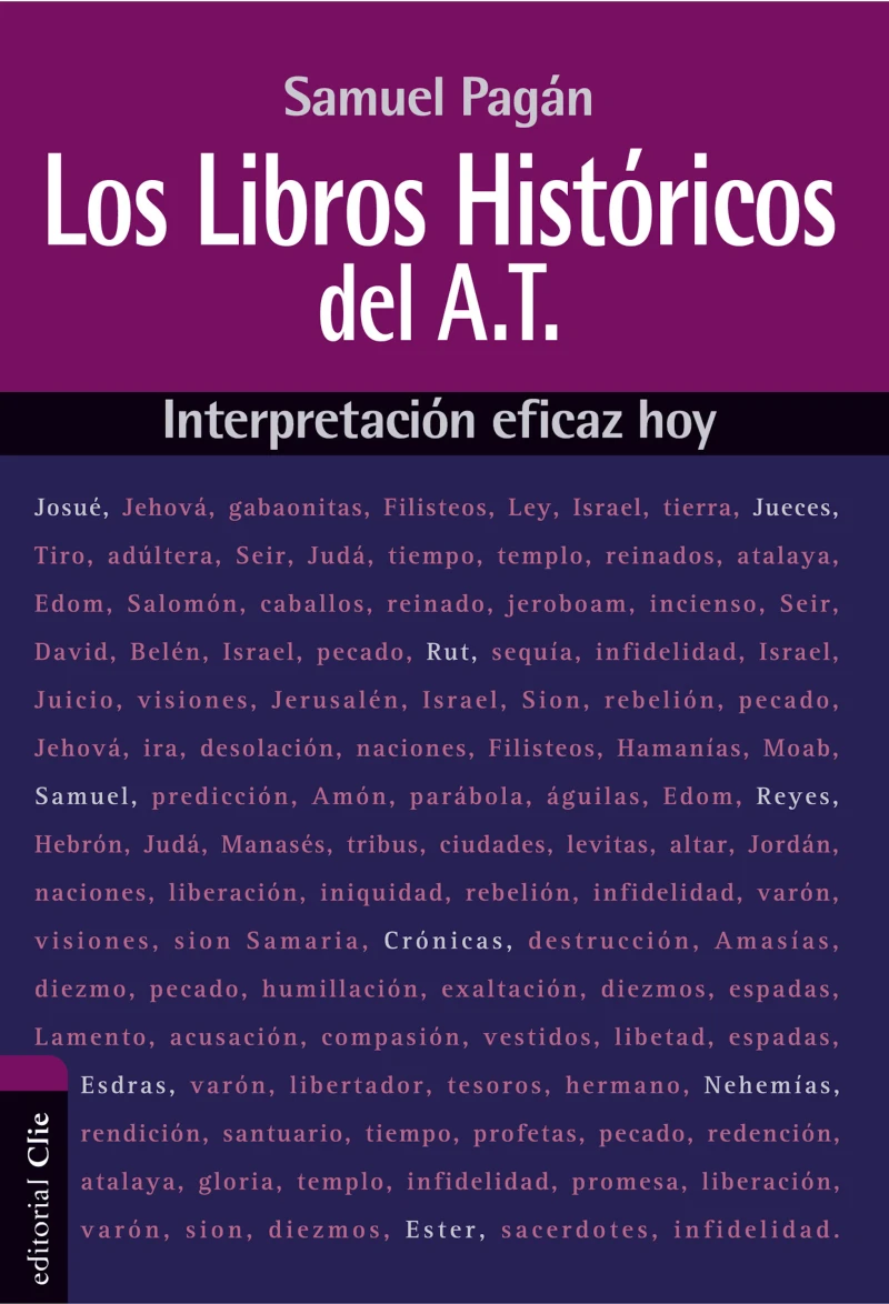 Portada: Libros históricos del Antiguo Testamento