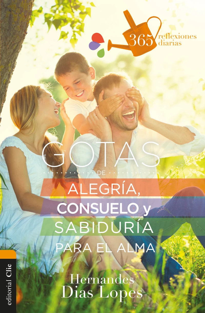 Portada: Gotas de alegría, consuelo y sabiduría para el alma