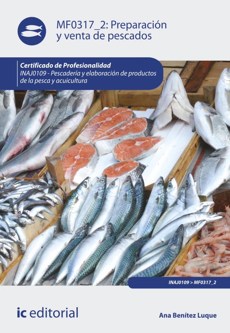 Portada: Preparación y venta de pescados. INAJ0109