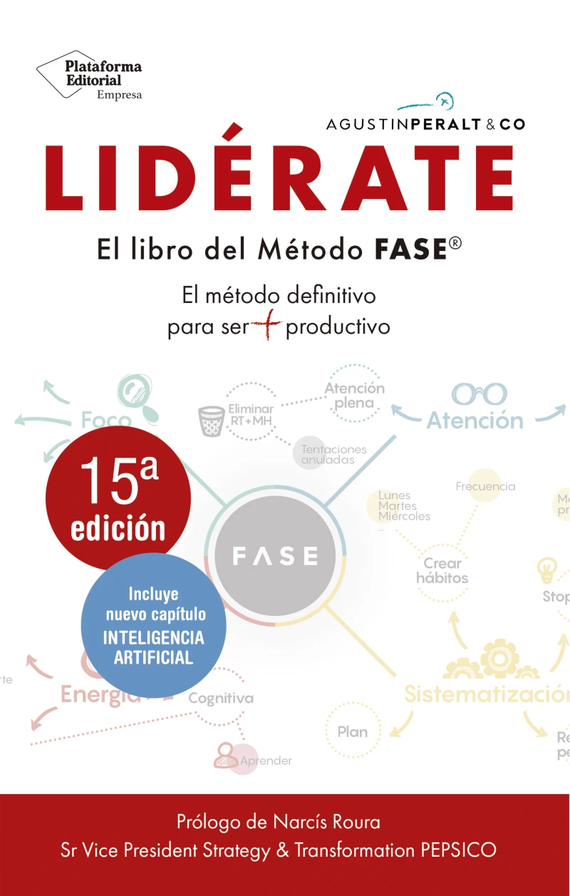 Portada: Lidérate: Método FASE - El método definitivo para ser más productivo